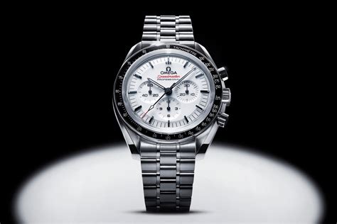 omega speedmaster cream face|omega speedmaster white dial 2024.